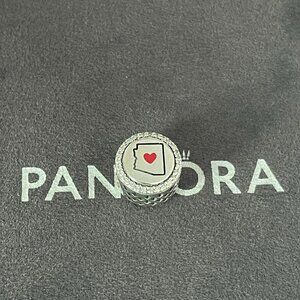 Pandora Arizona Map Charm